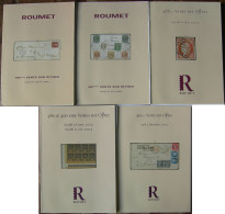 VENTES ROUMET  2004  5 Catalogues. - Auktionskataloge