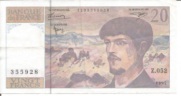 FRANCE 20 FRANCS 1997 - 20 F 1980-1997 ''Debussy''