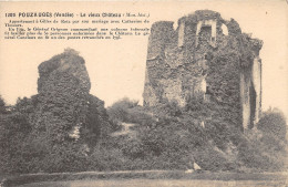 85-POUZAUGES-LE VIEUX CHÂTEAU-N°T255-D/0293 - Pouzauges