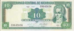 BILLETE DE NICARAGUA DE 10 CORDOBAS DEL AÑO 1999 SIN CIRCULAR (UNC) (BANK NOTE) - Nicaragua