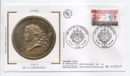 - FDC 1792, AN 1 DE LA RÉPUBLIQUE - PARIS 26.9.1992 - - Rivoluzione Francese