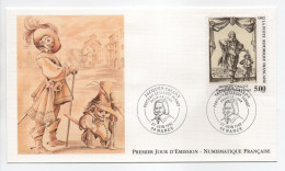 - FDC JACQUES CALLOT - Portrait De Claude Deruet - NANCY 27.6.1992 - - Grabados