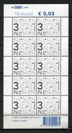 Nederland NVPH 2466 V2466cc Vel Bijplakzegels Logo TNT 2006 MNH Postfris - Neufs