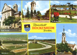 70116288 Hockenheim Hockenheim Rennstrecke Motodrom Kirche Schwimmbad Wasserturm - Hockenheim