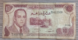 Billet 10 Dirham 1970 Maroc - Marocco