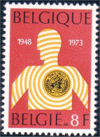 198 Belgium WHO OMS Embleme MNH ** Neuf SC (BEL-313b) - OMS