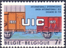 198 Belgium Wagons Chemin Fer Railways Car Train MNH ** Neuf SC (BEL-304c) - Altri (Terra)