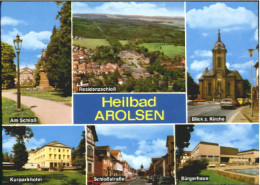 70115526 Bad Arolsen Schloss Kirche Hotel Schlosstrasse Buergerhaus O 1980 Bad A - Bad Arolsen