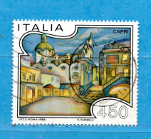 Italia ° -  1986 - TURISTICA -  CAPRI.  Unif. 1768. - 1981-90: Usati