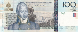 BILLETE DE HAITI DE 100 GOURDES DEL AÑO 2010 SIN CIRCULAR (UNC) (BANK NOTE) - Haïti