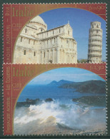 UNO Genf 2002 UNESCO Italien Bauwerke Pisa 448/49 Postfrisch - Nuovi