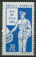 Brasilien 1969 Tag Der Briefmarke Briefträger 1222 Postfrisch - Nuevos