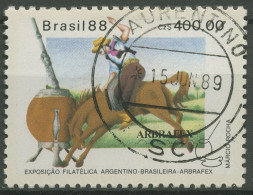 Brasilien 1988 Gaucho Zu Pferd 2275 Gestempelt - Usados