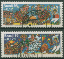 Brasilien 1995 Sankt-Johannes-Volksfeste 2646/47 Gestempelt - Gebraucht