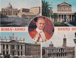 Roma - Anno Santo 1975 - Formato Grande Non Viaggiata – FE170 - Papi