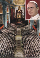 Roma - S. Pietro - Concilio Ecumenico  Vaticano II A.d. 1962-1963 - Formato Grande Non Viaggiata – FE170 - Papi
