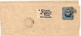 ARGENTINA 1881 - Entire Wrapper From Buenos Aires To Belfortt By Paquebot - Brieven En Documenten