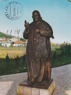 Sotto Il Monte - Bergamo - Statua In Bronzo Di Papa  Giovanni XXIII - Formato Grande Viaggiata – FE170 - Papi