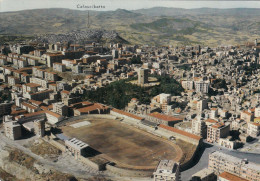 CARTOLINA  ENNA M. 1100 SICILIA PANORAMA VISTO DALL'AEREO VIAGGIATA 1993 - Enna