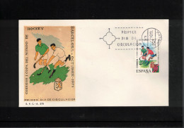 Spain 1971 World Field Hockey Championship Barcelona FDC - Hockey (su Erba)