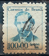 Brazil Regular Stamp RHM 522 Famous Figures Goncalves Dias Literature 1965 Circulated 5 - Oblitérés