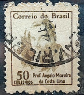 Brazil Regular Stamp RHM 521 Famous Figures Angelo Moreira Da Costa Lima 1966 Circulated 9 - Oblitérés