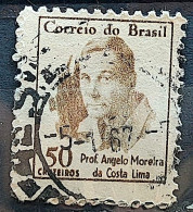 Brazil Regular Stamp RHM 521 Famous Figures Angelo Moreira Da Costa Lima 1966 Circulated 8 - Used Stamps