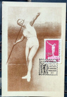 Maximum Card Spring Games Athletics Dart 1959 CBC RJ - Maximum Cards