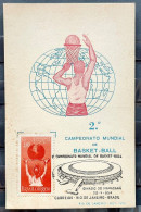 Maximum Card Basketball Map 1954 CBC RJ - Maximum Cards