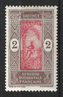 FRANCE...DAHOMEY......" 1913..."....2c.....SG43........MH.... - Nuovi