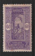 FRANCE...DAHOMEY......" 1913..."....60c.....SG83...........MH.... - Nuovi