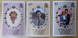 CAYMAN ISLANDS - MNH** - 1981 ROYAL WEDDING  # 478/480 - Caimán (Islas)