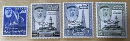 QATAR  - MH* - 1963 - # 43/47  4 STAMPS - Qatar