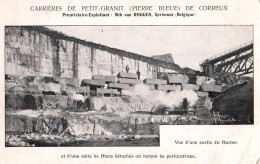 Sprimont - Carrières De Petit Granit (Pierre Bleue) De Correux, Vue D'une Partie Du Rocher - Sprimont