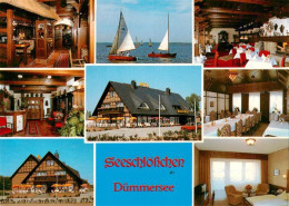 73954254 Lembruch_Duemmersee Hotel Restaurant Seeschloesschen Gastraeume Terrass - Lembruch