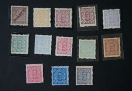 (T4) Portuguese Guinea - 1893 D. Carlos Complete Set - Af. 34 To 46 - Portugiesisch-Guinea