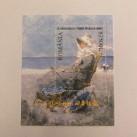 Romania 2003 S/S Art Paintings Painting Women By The Seaside Lady People On Stamp MNH - Unused Stamps