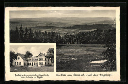 AK Süssebach Bei Oelsnitz I. V., Fernblick Von Süssebach Nach Dem Erzgebirge, Gasthof Und Sommerfrische Süssebach  - Oelsnitz I. Erzgeb.