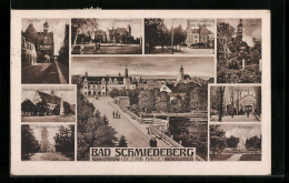 AK Bad Schmiedeberg, Kaiserbad, Promenadenweg Am Kurhaus, Au-Tor, Kurpark  - Bad Schmiedeberg