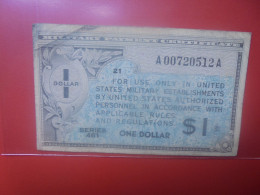 U.S.A (MILITARY) 1$ Série 461 (1946) Circuler (B.34) - 1946 - Reeksen 461