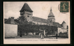 CPA Chambon-sur-Voueize, L`Eglise, Monument Historique - Chambon Sur Voueize