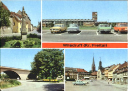 70112999 Wilsdruff Wilsdruff Postsaeule Raststaette Bruecke Markt Wilsdruff - Herzogswalde