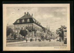 AK Pirmasens, Blick In Die Schlossstrasse - Pirmasens