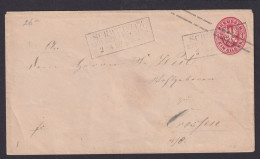 Altdeutschland Preussen Ganzsache 1 Sgr R3 Schweinitz Liegnitz Schlesien Crossen - Postal  Stationery