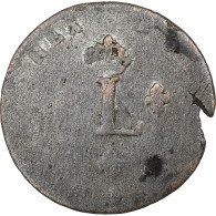 France, Louis XV, 2 Sols, 1739, La Rochelle, Billon, TB, Gadoury:281 - 1715-1774 Louis  XV The Well-Beloved