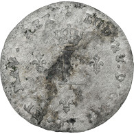 France, Louis XV, 2 Sols, 1738, Paris, Billon, TB+, Gadoury:281 - 1715-1774 Louis  XV The Well-Beloved