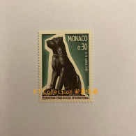 Monaco 1967 One International Cynological Federation Congress Art Sculpture Organizations Dog Animal Stamp MNH - Nuovi