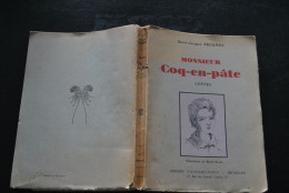 Henri-Jacques PROUMEN Monsieur Coq-en-pâte Contes Illustrations Maria Bastin Librairie Vanderlinden 1948 Auteur Belge - Belgische Schrijvers