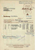 DRESDEN DDR 1952 Rechnung " Charlotte Meentzen Labor Für Natürliche Kosmetik " - Food
