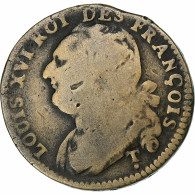 France, Louis XVI, 12 Deniers François, 1792⸱4, Saumur, Cuivre, TB - Other & Unclassified